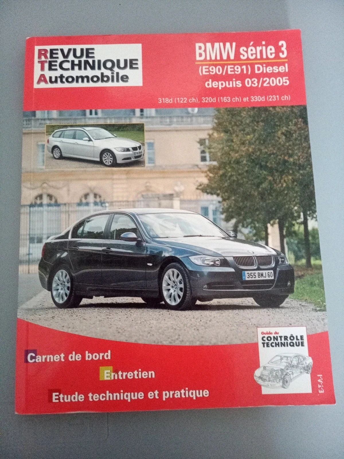 Revue Technique Automobile BMW Série 3 Diesel (E90 / E91)